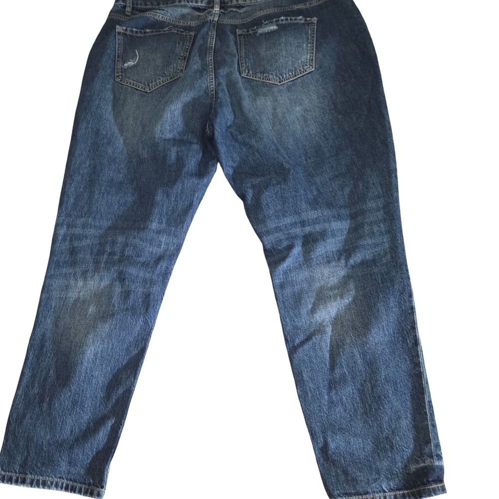 KanCan Distressed Jeans Women's XL Blue Stretch Denim Ripped‎ Skinny Trendy - Picture 5 of 8